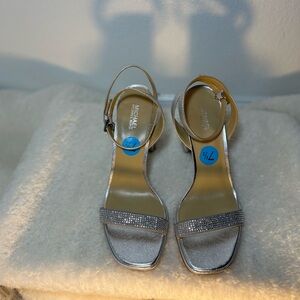 Michael Kors Silver Women's Sandals -